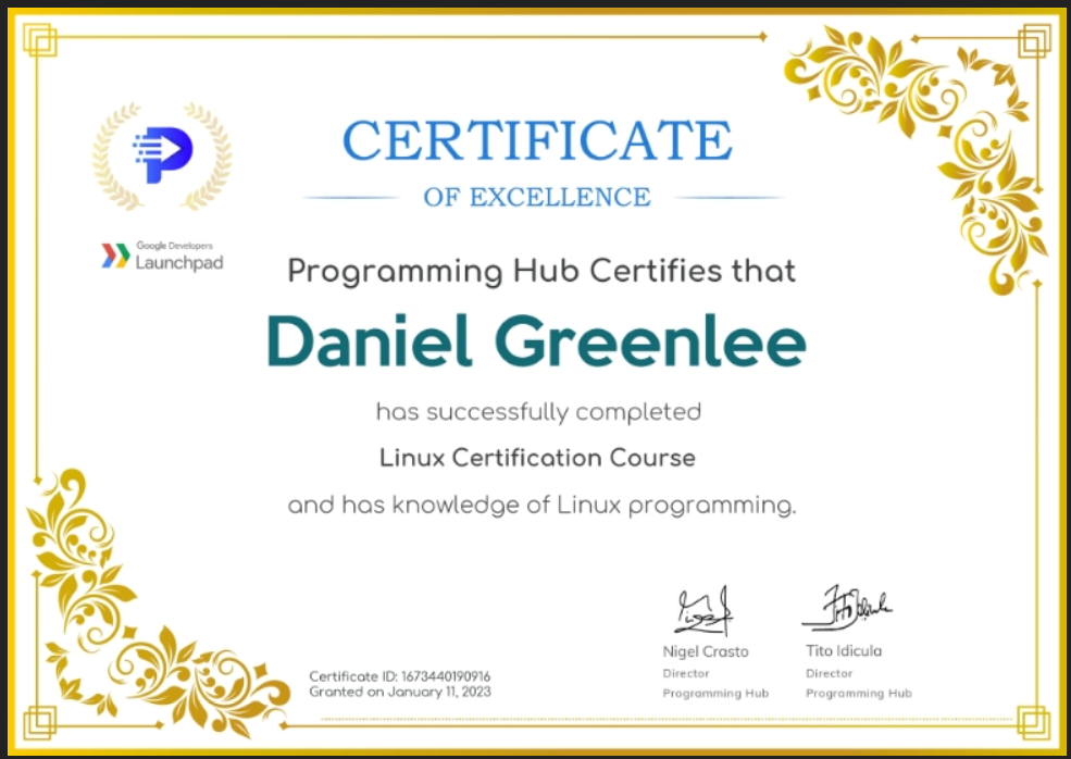 Linux – Programming Hub – January 2023